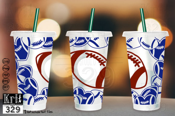 Download American Football SVG Decal Cold Cup - Svg decal Collection