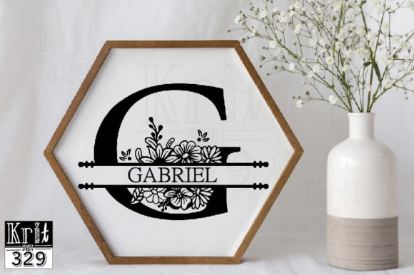 Download Monogram SVG, Split Monogram Svg Decal, - Svg decal Collection