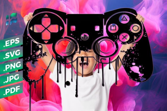 Download Gaming SVG Decal Sublimation Controller - Svg decal Collection