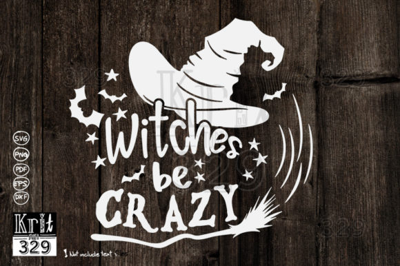Download Witches Be Crazy SVG Decal - Svg decal Collection