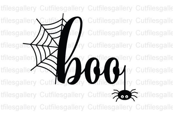 Download Boo Spider SVG, Halloween Quote SVG - Halloween quote svg Collection