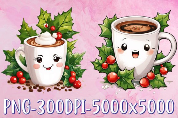 Download Pink Christmas Hot Cocoa - Premium Resources
